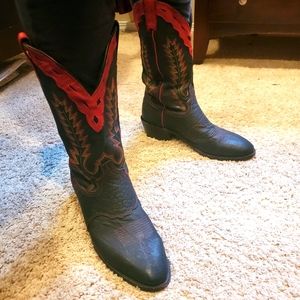 Cowboy boots men's size 10